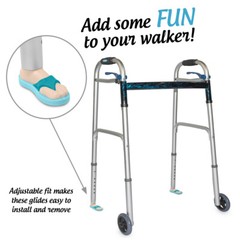 Beach Sandal Walker Ski Glides – Any Color – 1 Pair