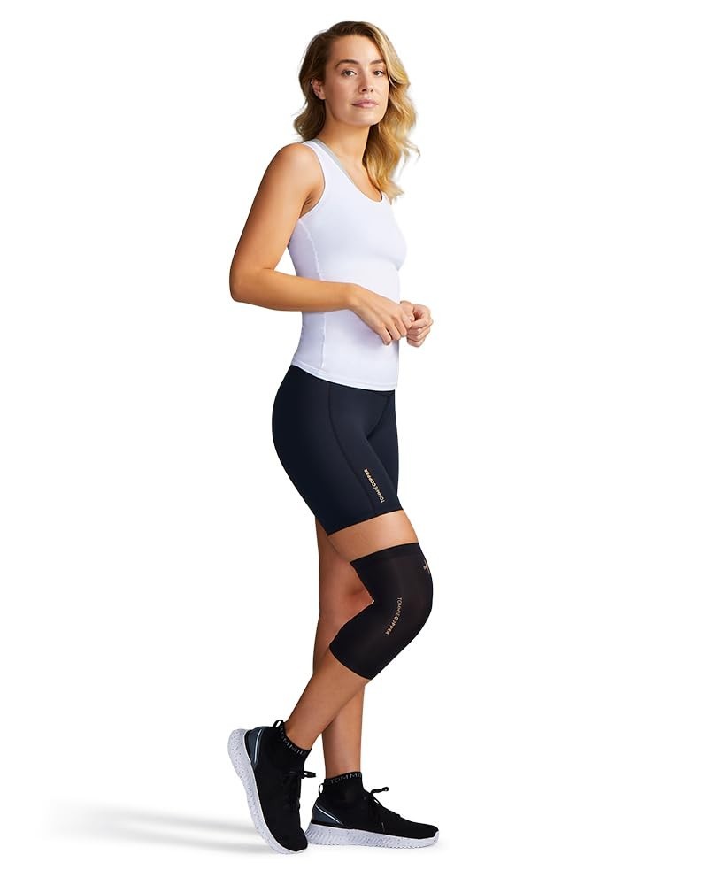 Tommie Copper Women’s Core Compression Knee Sleeve Slate Grey Small 4D Stretch