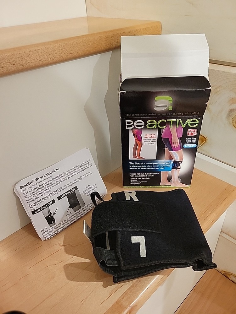BeActive Plus Calf Wrap – Black (BA-1000)