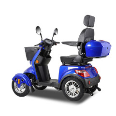 Heavy Duty 4-Wheel Mobility Scooters 31 Miles 3-Speed 800W 500lbs Capacity