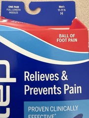 Powerstep Full Length Orthotics Arch Heel Support Insoles – All Sizes & Models