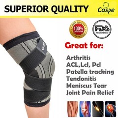 2Pcs Knee Sleeve Compression Brace Support For Sport Joint Pain Arthritis Relief