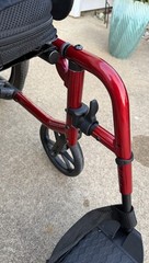 Ki Mobility Catalyst 5 Wheelchair 20×18 w/ ROHO Mosaic Air Cushion 2024 Red