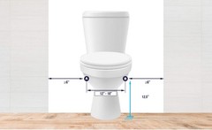 KMINA – Toilet Safety Rails for Seniors (330 lbs), Toilet Safety Frame with
