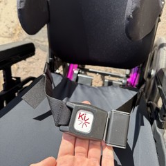 Ki Mobility Focus CR Tilt-In-Space Manual Wheelchair w/ Extra Features Purple