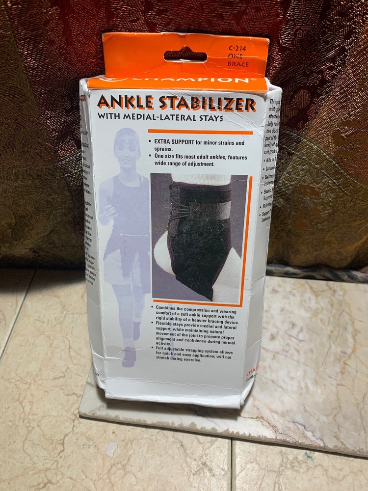 Champion Ankle Stabilizer with Medial Lateral Stays