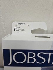 Jobst Acitve Wear Sock Black 15-20 mmHg LG