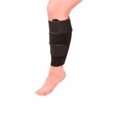 Juzo 6000 20-60 mmHg Compression Wrap-Calf Segment Sz LG Black -Beige Reversibl