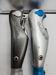 2x Ottobock C-Leg Microprocessor Prosthetic Knee 2006 2009 *FOR PARTS* ONLY