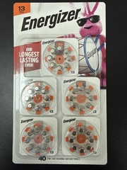 Lot Of 9 Energizer Heading Aid Batteries Size 10 & 13