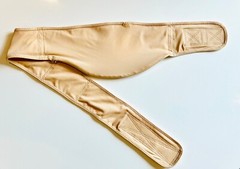 Beige Light Weight Stoma Belt-Colostomy Belt-Ostomy Belt-Illeostomy Support Belt