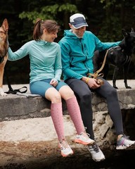 All-Day Comfort Bamboo Compression Socks 2 Pairs – Stylish Knee High 15-20mmHg