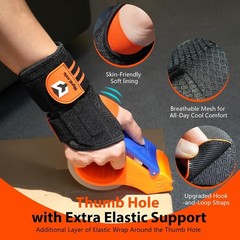 2PK Wrist Brace for Carpal Tunnel – Adjustable Night Support Brace with Splints