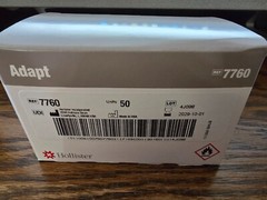 50 Hollister 7760 Adapt Universal Remover Wipes No Sting Exp: 2029