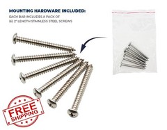 GrabBars.com 3pk Grab Bars 18 36 42in Peened Textured
