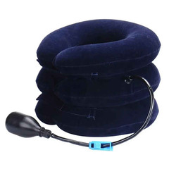 Inflatable Cervical Neck Traction Pillow Air Neck Support Pain Cushion Relief