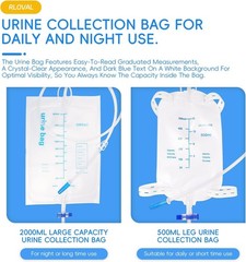 „Condom Catheter External Self Sealing Set 10Pcs Male Condom Catheter 1Pcs 500Ml