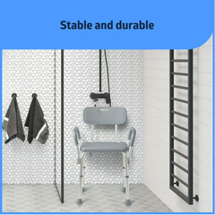 Shower Chair for Bath Tub Sitting Supporter for Knee Surgery Foldable Anti-Slip