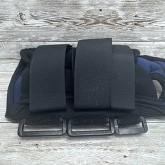 DeRoyal Black Left Wrist Splint Size: X-Large 8 inch Loop Lock Closures NEW