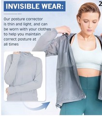 Back Straightener Posture Corrector Comfortable Shoulder Clavicle Adjustable New
