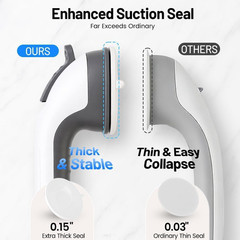 2 Pack Grab Bars for Shower Handle, Elderly Assistance Products, Seniors Removab
