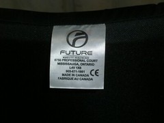 FUTURE PRISM BASIC BACK FOR WHEELCHAIR WITH BACK SUPPORT FULL BRACKETS VERY GOOD