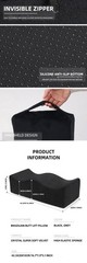 Ergonomic BBL Seat Cushion for Tailbone Relief, Hip Lift, Waist Support, Posture