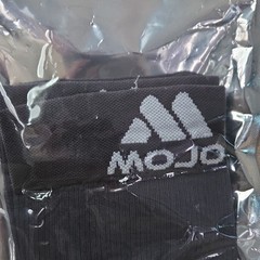 MOJO Black Graduated Compression Socks Moisture Wicking Reinforced Toe/Heel 2XL