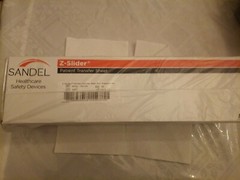 SANDEL HEALTHCARE Z-SLIDER PATIENT TRANSFER SHEET REF- 2102 CS/60 2BOX-30pcs