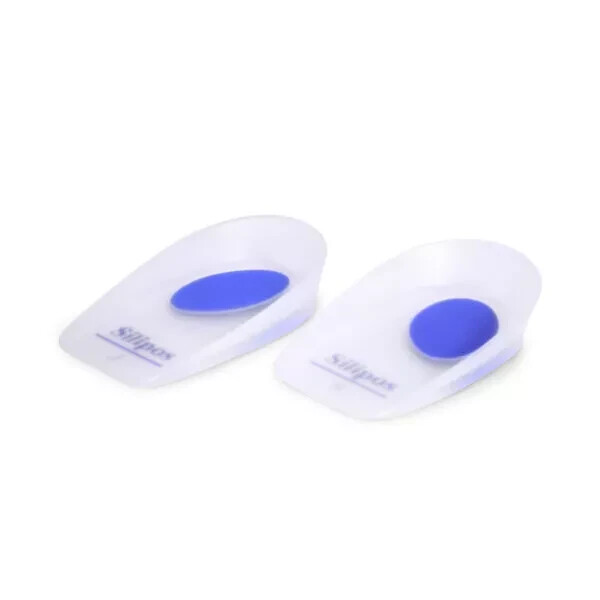 Silipos Wonder-Spur Soft Silicone Heel Cups Blue 1 pair Size Sm 4500 New in Box