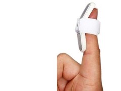 Finger Splint (Free Size, White, – Basketball Cricket Sports Injury,