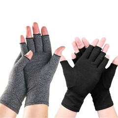 1/2 Pairs Copper Arthritis Compression Gloves Hand Support Joint Pain Relief