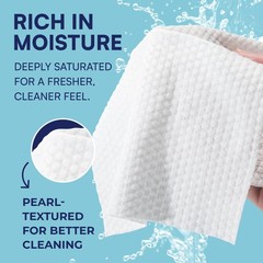 OPTEEL Wipes for Adults, Extra-Large Disposable Washcloths 600 Count | Unscen…