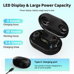 Rechargeable Digital Invisible Hearing Amplifier Sound Collector Touch Control