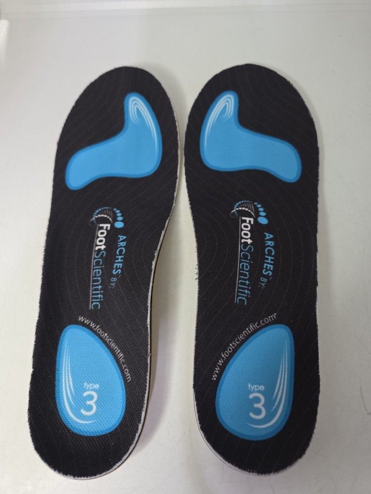 FootScientific Arches Type 3 High Arch Insoles W 11-11.5 M9-9.5. C