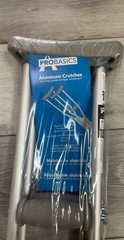 ProBasics Aluminum Crutches, Junior, Patient Height 4’6″ to 5’2″ New Sealed
