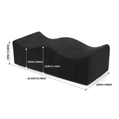 Ergonomic BBL Seat Cushion for Tailbone Relief, Hip Lift, Waist Support, Posture