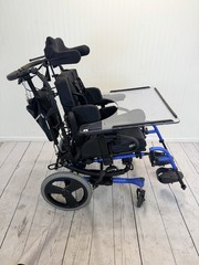 Quickie Iris Tilt in space w/ recline Wheelchair 17″x20″ adj depth