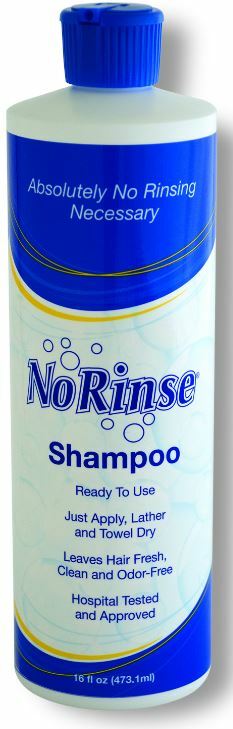 Cleanlife Products No-Rinse Shampoo, 16 oz, Alcohol-free, Ready To Use – 4 Count