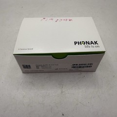 Phonak Audeo M-312 Trial Silver Gray Hearing Aid Sonova Brand NIB