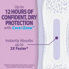 Equate Options Women’s Incontinence Pads, Long Length (102 Count)