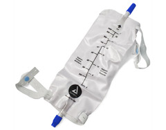 18 Pack Dynarex 1000ml Urinary Leg Bag Anti-Reflux Valve Sterile Fluid Pathway