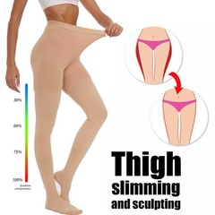 Therapy 20-30 mmHg Firm Support Gradient Compression Tights Pantyhose Stockings