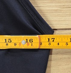 Underworks Compression Body Suit W/Rear Zipper Mens Sz Large, Black