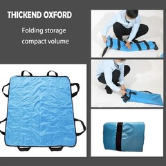 Positioning Bed Pad with Handles 48″ X 40″ 48×40 Inch (Pack of 1), Blue