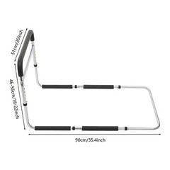 Bed Rails for Elderly Adults Safety Non-Slip Ergonomic Handle Bed Assist Rail
