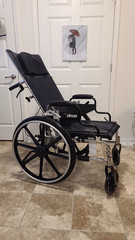 Drive Viper Plus GT 18”Reclining Lightweight Wheelchair with elevating leg rests