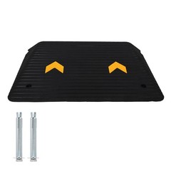 Peacefulhues Rubber Threshold Ramp 4 Rise 33069Lbs Capacity Portable Wheelchair