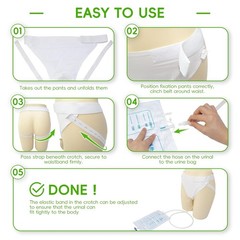 External Condom Catheter for Elderly Men Age 80,Portable Reusable Wearable Latex