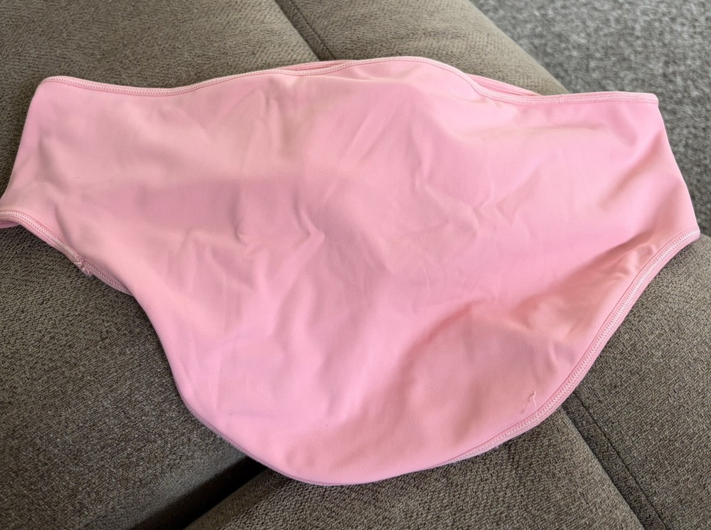 SIIL Ostomy Support Belt Size medium Pink Spain Zipper Pocket Pouch Wrap